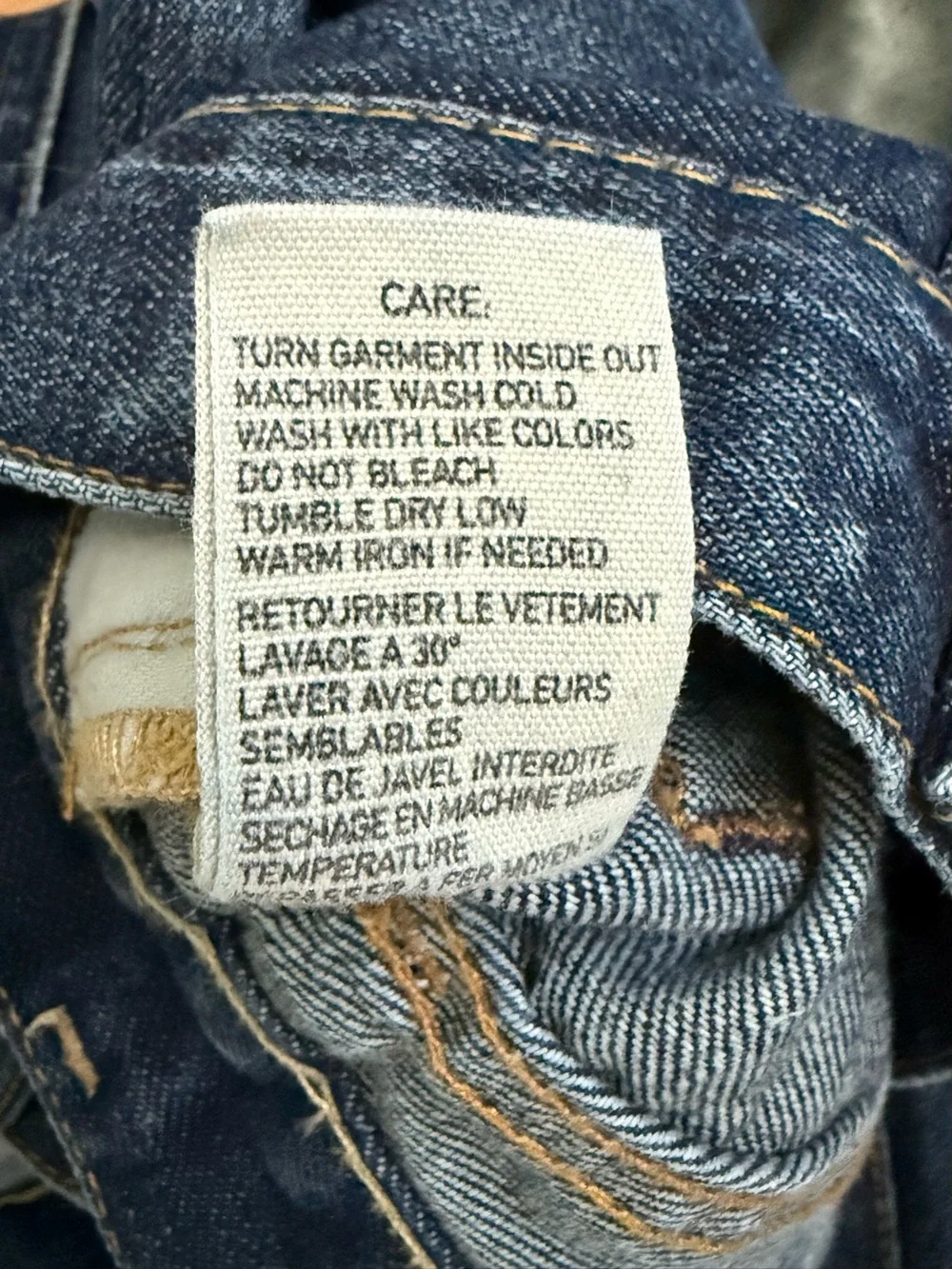 Denim & Supply Ralph Lauren Men’s 36x30 Straight Jeans USA Flag